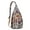 Beige-7, variant on Wanderlust Mandala Sling Backpack - Ethnic Bohemian Pattern Crossbody Shoulder Bag, USB Port for Tech Essentials