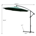 thumbnail image 2 of Outsunny Φ10’ Deluxe Patio Umbrella, 2 of 3