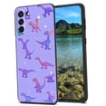 thumbnail image 1 of Compatible with Samsung Galaxy S21 FE Phone Case, Cute-Dinosaur-T-Rex-Dino6 Case Men Women, Flexible Silicone Shockproof Case for Samsung Galaxy S21 FE, 1 of 1