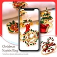 thumbnail image 4 of Christmas Napkin Portable Paper Tissues Table Decoration  Cane, 4 of 8