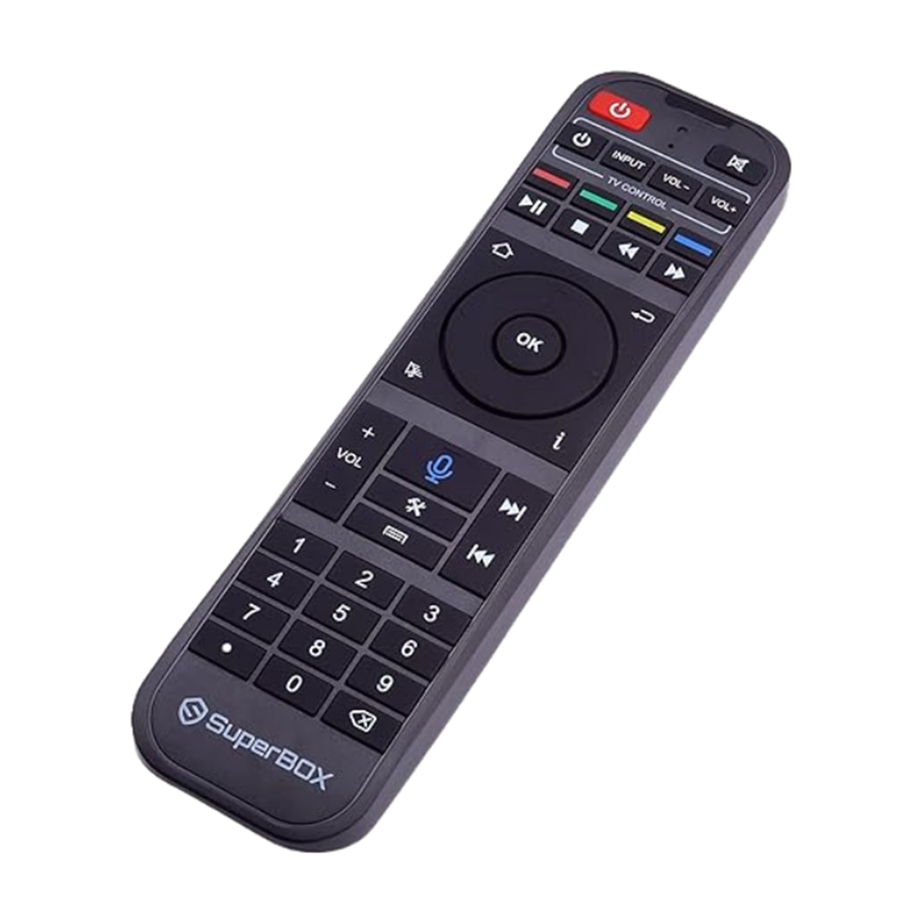 Superbox Remote Control Compatible with Octastream Q1, Elite II, MAX IV, and Superbox S1, S2, S3, S4, S5 Pro, S5 Max