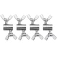 thumbnail image 1 of 4pcs Wire Rope Cable Clip Stainless Steel Hand Screw Clamp for 6mm Steel Wire, 1 of 9