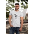 thumbnail image 2 of Make Your Mark Design Jesus T-Shirt Gifts for Christian Mom, Dad, Youth, Boys, Girls, Men & Women White, 2 of 8