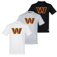 thumbnail image 1 of NFL Paquete de 3 Playeras Washington Commanders para Hombre, Talla Extra Grande, 1 of 4