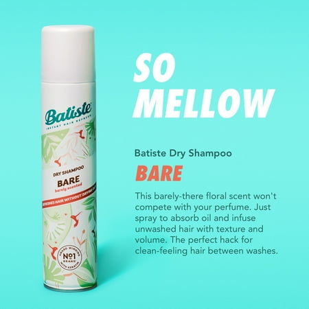 Batiste Dry Shampoo, Bare Fragrance, 10.10 fl oz