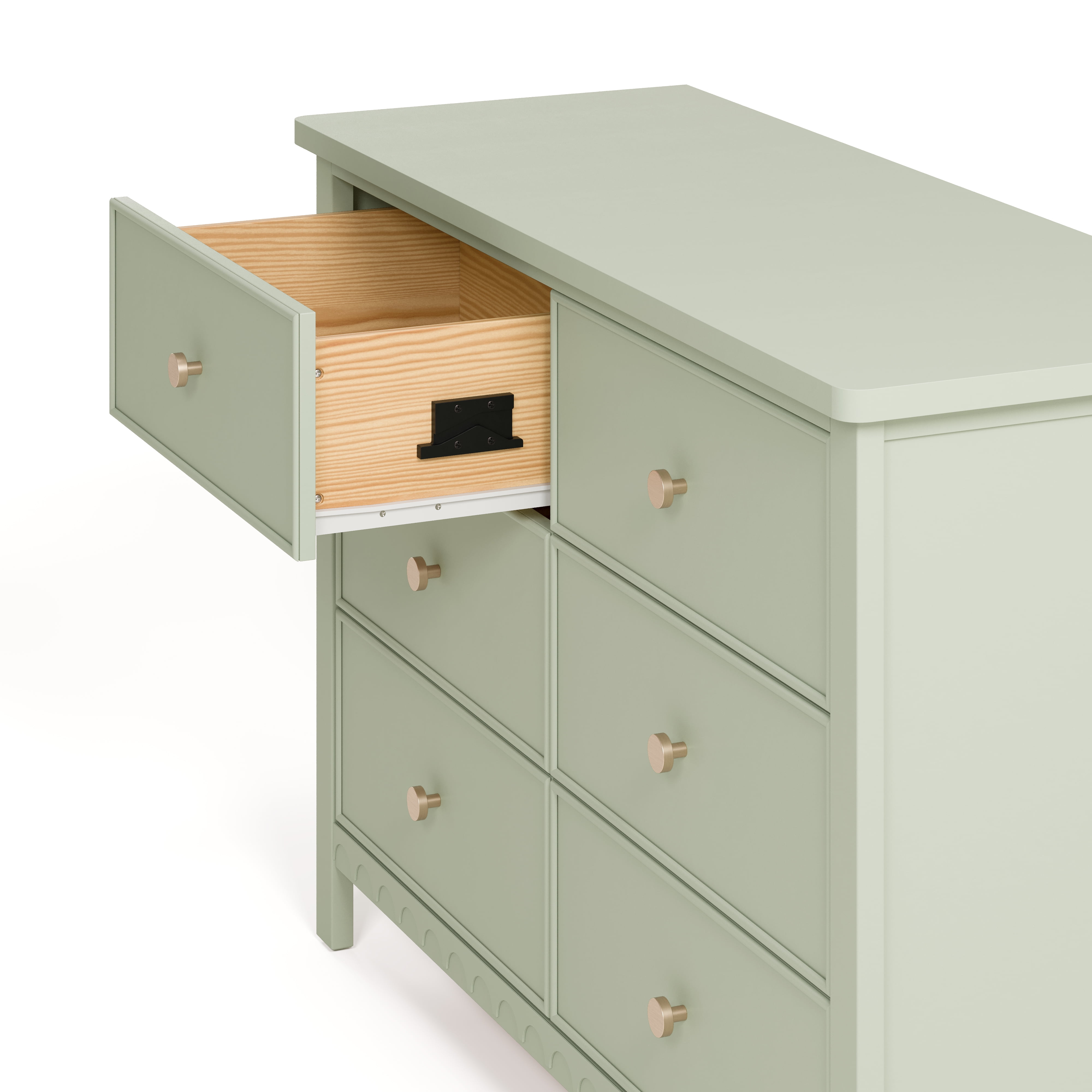 Graco Sasha 6 Drawer Nursery Double Dresser, Sage - Walmart.com Graco Sasha 6 Drawer Nursery Double Dresser, Sage - Walmart.com