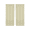 Beige, variant on Sheer Curtains 2 Panels - Light Filtering Privacy Sheers for Living Room/Bedroom, Light Filtering Transparent Semi Sheer Panel Drapes, Per Panel W52 X L84 inches