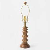 Turner Wooden Lamp Stand