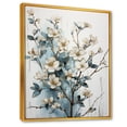 thumbnail image 2 of Designart "Dreamy White Dogwood Blossom II" Dogwood Floater Framed Canvas Art Print, 2 of 5