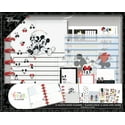 Disney 10 X 1.25 X 8 Inch Mickey Mouse & Minnie Mouse Planner Box Kit