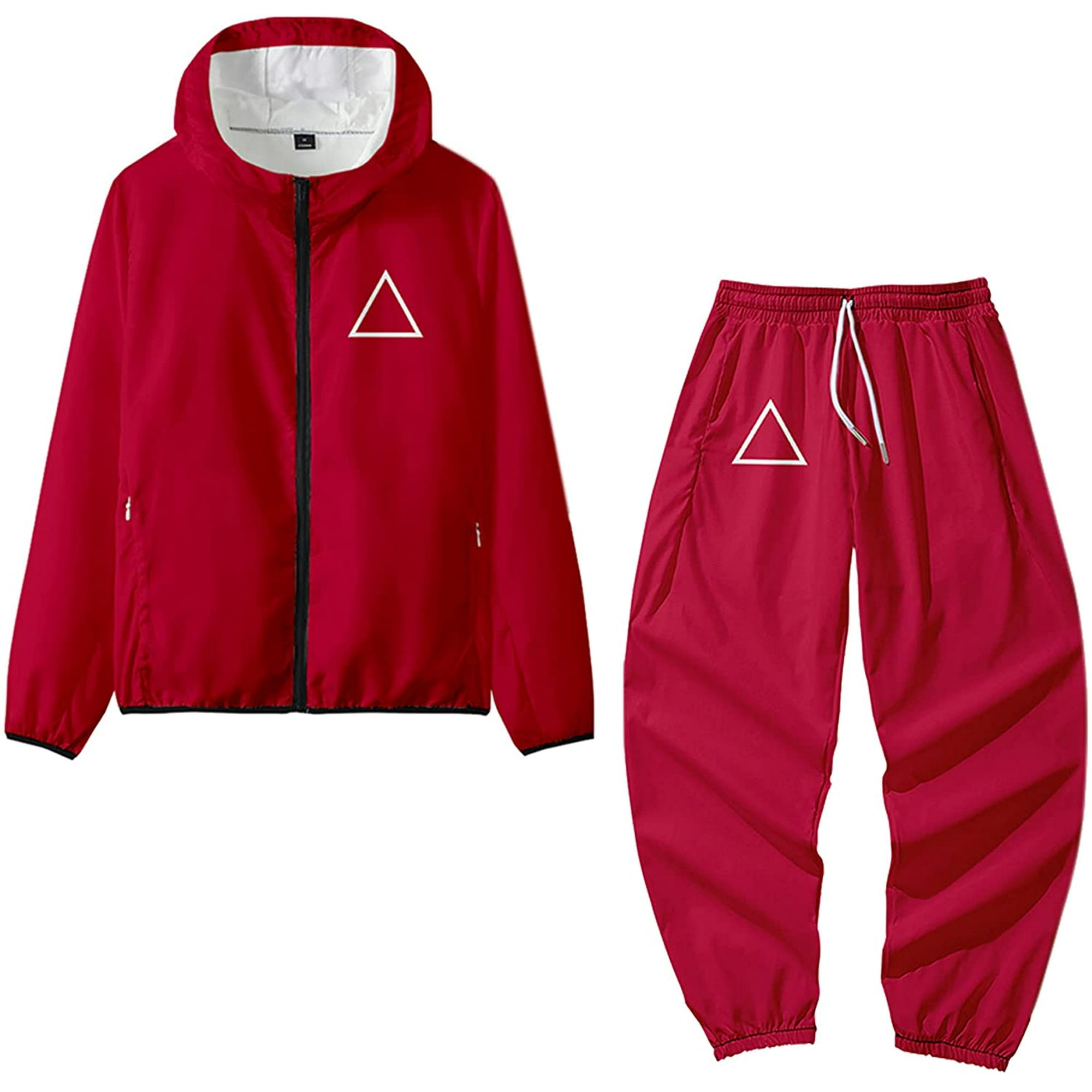Squid Game 001/067/218/240/456 Jacket, Squid Game Mens Plus Size Cosplay  Sportswear, Squid Green Pullover Hoodie Suits | Walmart Canada