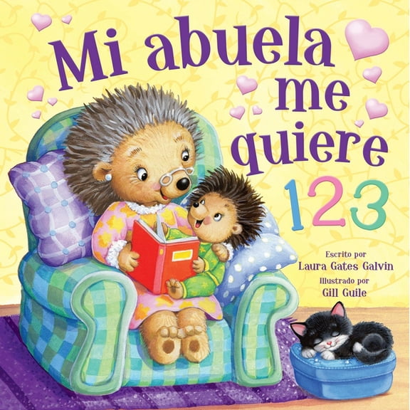 Grandma Loves Me 123 (Spanish), (Board Book)