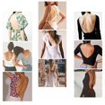 thumbnail image 3 of Womens Lifting U Shaped Plunge Backless Bra With Convertible Clear Straps, 3 of 4