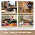 thumbnail image 6 of DREAME D30 Ultra CE Robot Vacuum and Mop, 25000Pa Suction, Auto Dust Emptying, 0.41in Mop Lifting, Mop Self-Washing & Drying, Smart Obstacle Avoidance, App & Voice Control, Black, 6 of 8