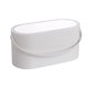 thumbnail image 1 of Caja de maquillaje con espejo LED USB, caja de cosméticos con espejo de vanidad desmontable, regalo (blanco) Likrtyny Libre de BPA, 1 of 9