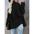 thumbnail image 2 of Haute Edition Women's Slouchy Oversized Corduroy Shirt Jacket&nbsp;, 2 of 5