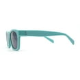 thumbnail image 3 of Womens Narrow Rectangle Dad Fashion Horn Rim Retro Sunglasses Mint Black, 3 of 4
