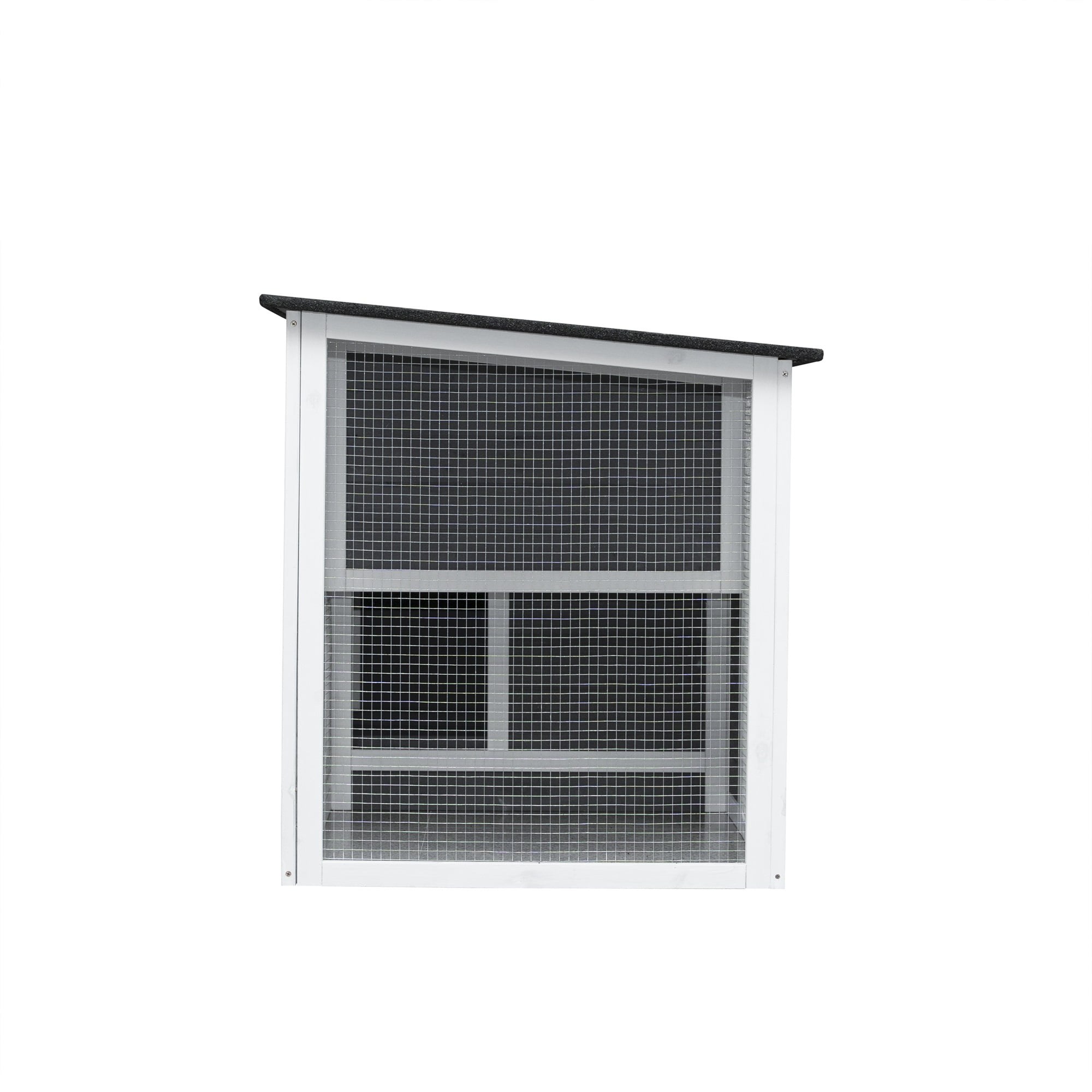 Pefilos 62" Rabbit Hutch for Indoor Poultry Cage Small Animal House with Running Cage, Outdoor Weatherproof Bunny Cage with Openable Roof, Gray Pefilos 62" Rabbit Hutch for Indoor Poultry Cage Small Animal House with Running Cage, Outdoor Weatherproof Bunny Cage with Openable Roof, Gray