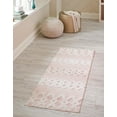 thumbnail image 2 of Sabrina Soto Casa Collection Area Rug - Valencia (2' 3" x 6' Runner Pink/Ivory), 2 of 8