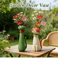 thumbnail image 6 of Handcrafted Cat Flower Vase – Ceramic Whimsical Kitty Planter for Small Flowers, Quirky Desk & Shelf Decor, Boho Home Accent, Unique Gift for Cat Lovers, 6 of 7