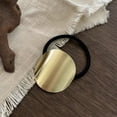 thumbnail image 5 of AYYUFE Alloy Hair Ties Korean Style High Elasticity Gold Color Women Girls Ponytail Holder Hair Ties for Girl, 5 of 8