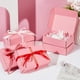 thumbnail image 5 of Paquete de 30 cajas de envío rosas para embalaje, cajas de cartón para envíos, 5 of 6