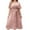 Pink, variant on Summer Saving! Fashion Dresses for Womens 2025 Plus Size Oversize Casual Short Sleeve V Neck Printed Sleeve Dresses Loose Dress