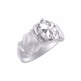 thumbnail image 3 of *RYLOS Solitaire Gemstone White Topaz  Ring - April Birthstone*, 3 of 4
