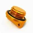 thumbnail image 3 of Motorcycles Engine Oil Filler Cap Transmission Tank Cover For Yamaha R1 R3 R6 FZ1 FZ6/R FZ07 FZ8 FJR1300 MT01 MT07 YFM600 FZR FZS TDM XVS650 TZ250 (Gold), 3 of 4