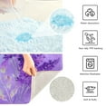 thumbnail image 6 of RMDQTR 16" × 24" Rectangle Shape Bathroom Rugs Plush Toilet Base Mat Soft Rugs Non Slip Absorbent Watercolor Lavender Clip Art, 6 of 9