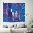 thumbnail image 3 of Spirited Away Tapestry Wall Hanging Wall Art Decor Wall Tapestry for Living Room Bedroom Dorm 40x60 Inch, 3 of 7
