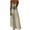 Beige Womens Summer Dress, variant on USSUMA Summer Dresses For Women 2022 Beach, Women's Dresses Sunflower Print Spaghetti Strap V Neck Boho Long Maxi Dress Summer Beach Flowy Ethnic Sundress
