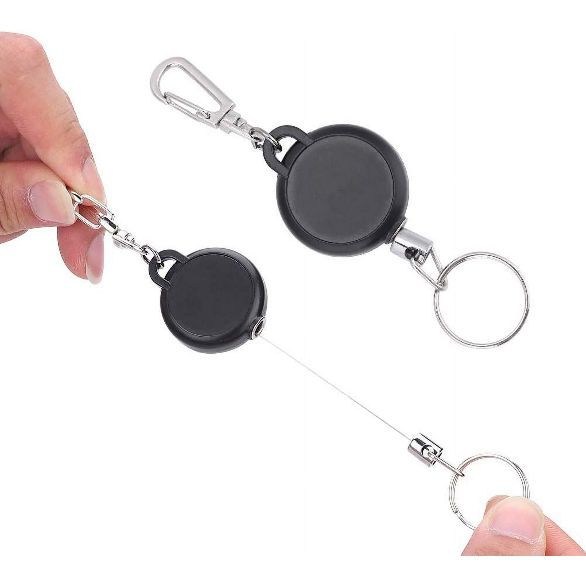 Retractable keyrings best sale