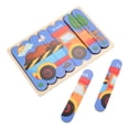 thumbnail image 1 of Miangastore 1 Set Kids Cartoon Puzzle Educational Puzzle Kids Learning Educational Puzzle, 1 of 9