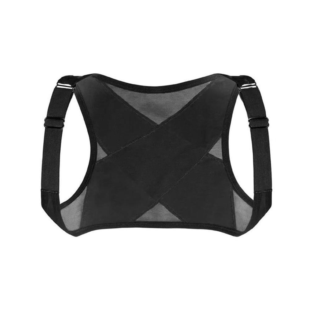 Adult Adjustable Posture Corrector Brace Net Breathable Back Spine Support Belt Humpback Shoulder Posture Correction Belt O7G9