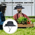 thumbnail image 4 of Solar Powered Cooling Hat with Built-in Fan, Wide Brim Sun Protection, Lightweight and Breathable for Outdoor Activities, 4 of 4