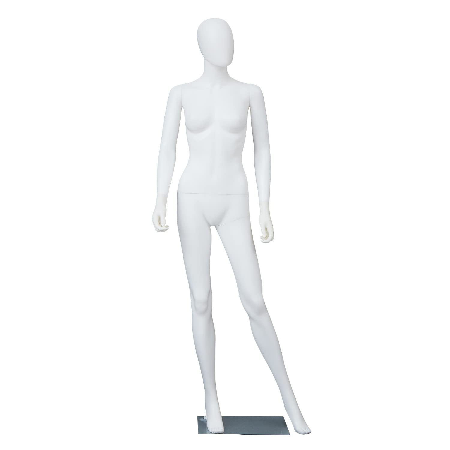 Full Body Mannequin Form Female Plastic Boutique Size 6 Headless Retail 