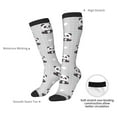 thumbnail image 4 of Naloa Panda Bear Thigh High Socks Extra Long Stretchy Sock Women Over Knee High Opaque Stocking Daily Wear, 4 of 6