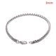 thumbnail image 1 of Silver Men s Stainless Steel Chain Link Bracelet Wristband Bangle Jewelry Punk SEVICH, 1 of 5