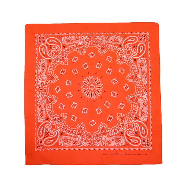 CTM CTM® Cotton Neon Paisley Bandanas