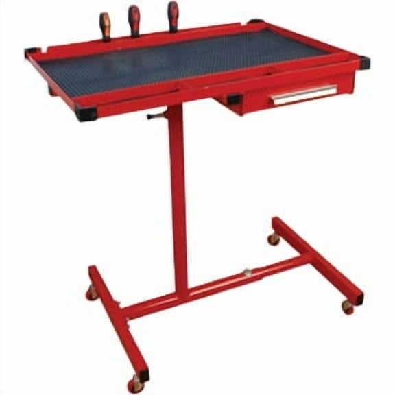 ATD Tools 7012 Heavy-Duty Mobile Work Table with Drawer Red ATD-7012