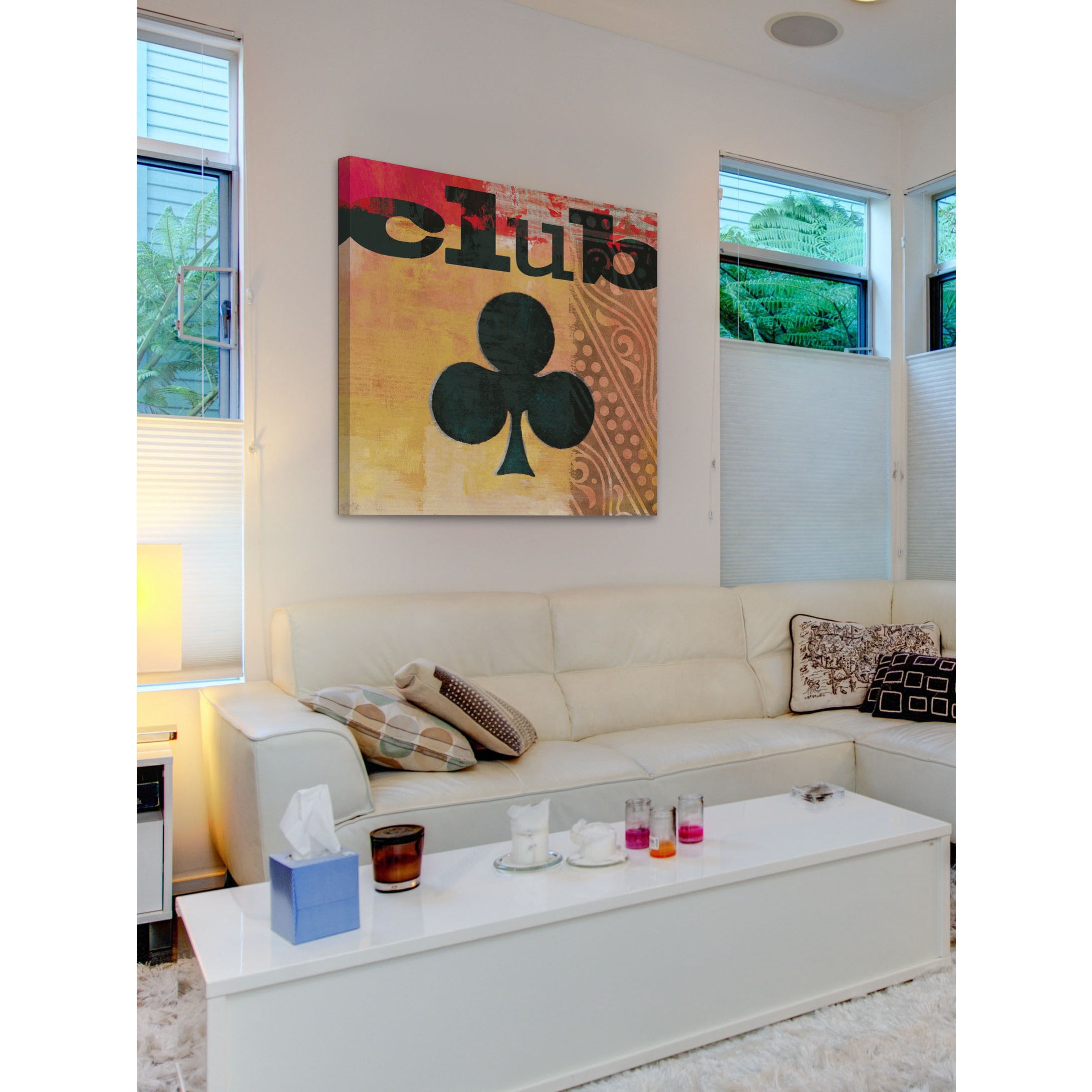 Marmont Hill "Game Play Club" Painting Print on Canvas