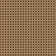 thumbnail image 1 of Ahgly Company Machine Washable Indoor Square Transitional Metallic Gold Area Rugs, 4' Square, 1 of 7
