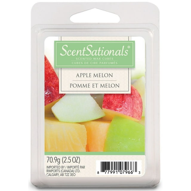 ScentSationals Scented Wax Cubes - Apple Melon