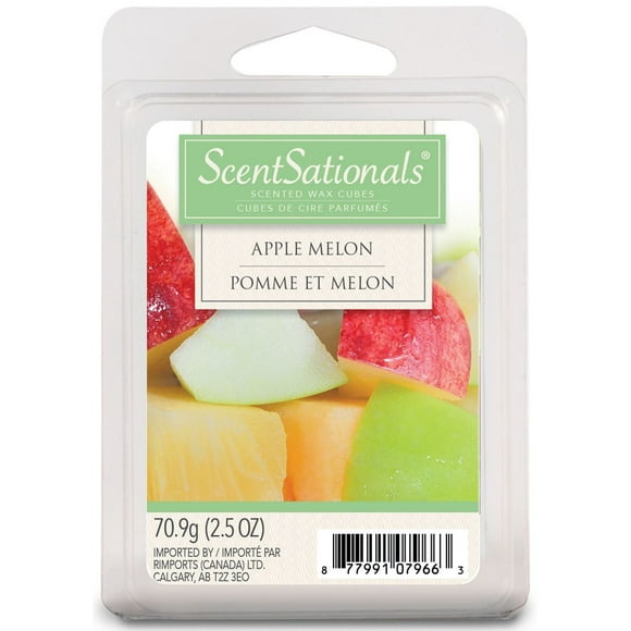 Cubes de cire parfumée ScentSationals - Pomme et Melon