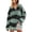 Black, variant on Womens Graphic T Shirts Oversized Swea Fall Button Lapel Hoodies Long Sleeve V Neck Striped Color Block Tshirts Top