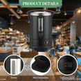 thumbnail image 4 of Roromall 100Cups-14L Commercial Coffee Urn, Coffee Dispenser Electric, Fast Brew Stainless Hot Water Dispenser, Hot Water Urn for Catering, Meeting, Party, 4 of 7
