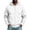 White, variant on FRSASU Men's Zip Up Plain Hooded Sweatshirts Casual Long Sleeve Fleece Hoodie with Kangaroo Pockets White