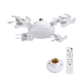 thumbnail image 1 of BotaniNest Socket Ceiling Fan With Light And Remote Control Socket Ceiling Fan With LED Light Bulb Suitable For Screw Type Small Ceiling Fans In Bedrooms Kitchens Living Rooms Wardrobes, 1 of 1