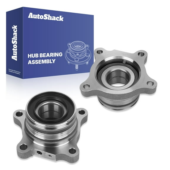 AutoShack Pair of 2 Rear Wheel Hub Bearing with ABS Driver and Passenger Side Replacement for 2003-2020 Toyota 4Runner 2007-2014 FJ Cruiser 2003-2009 Lexus GX470 2010-2019 GX460 4WD 4-Lugs HB612229PR